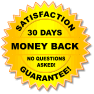 30-day Money Back Guarantee