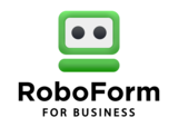 RoboForm password manager for business color alternative logo.